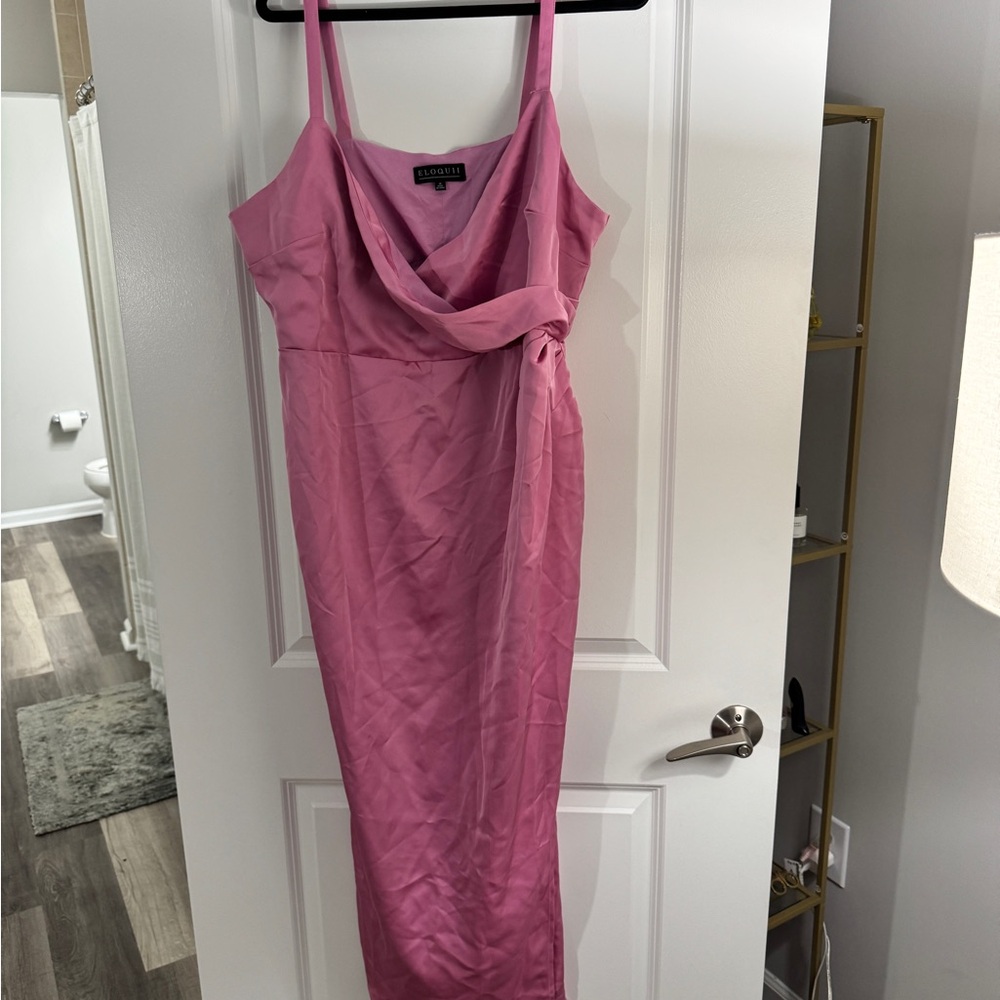 Elegant Pink Dress by eloquii